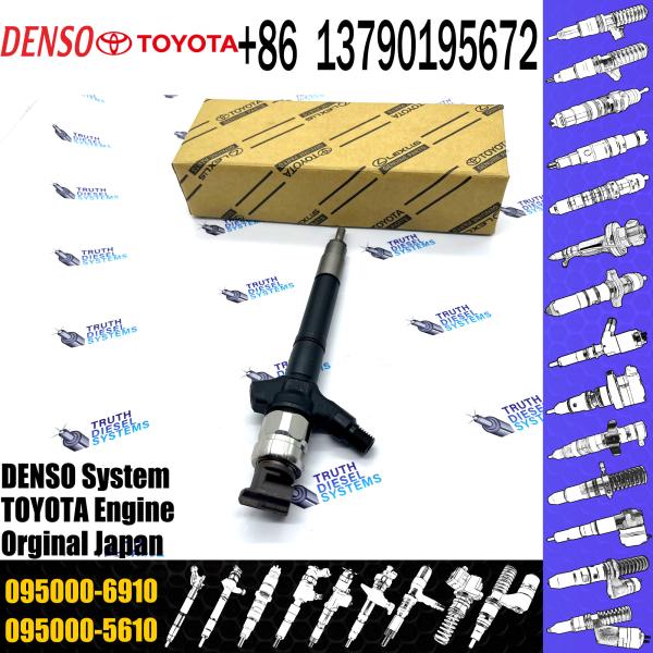 Common Rail Fuel Injector 095000-6230 095000-7640 095000-7280 095000-6910 For