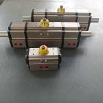 Extruded Aluminum Alloy Quarterturn Pneumatic Actuator Rack And Pinion Valve