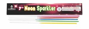 Wholesale Wedding 7'' Inch Neon Sparklers , Multi Colored Sparklers With Golden Sparklers Effect from china suppliers