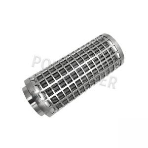 China Hydraulic Stainless Steel SS Sintered Filter Cartridge Element PF-25-3-E-V-0 PF-15-3-EVO on sale