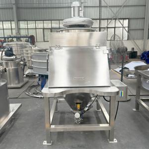 Stainless Steel Bulk Bag Unloader with Dust Control System