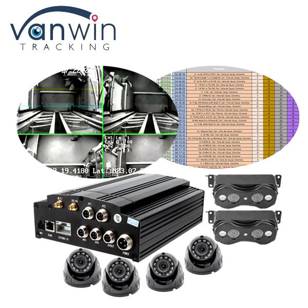 8CH 1080P Passenger Counter MDVR For 2 Door Bus , High Accuracy Bus Passenger
