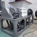 High Output 30KW Solid Waste Metal Shredder Twin Shaft Automatic Recycling