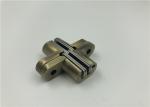 Multi Linking Arms SOSS Invisible Hinge Antique Brass Surface Finish