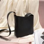 White Thin Strap Crossbody Bag 22cm 14cm Polyester Lining