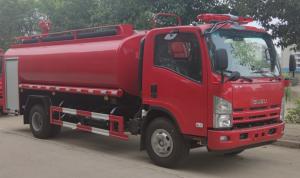 Wholesale ISUZU 190HP Industrial Fire Truck 4x2 8000L Red Color Multifunctional from china suppliers