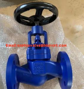 Wholesale cast iron DIN3356 bellows globe valve with handwheel from china suppliers