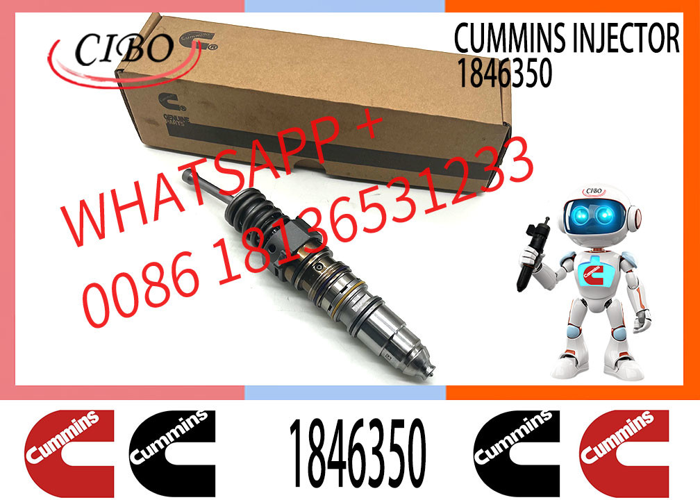 diesel Engine Part fuel Injector 1846351 1846350 1846348 1521977 1481827 4928262 4088327 43842 for C-ummins Qsx15 Engine