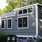 New Zealand AZ150 Light Steel Prefab Mobile Home Trailer Caravans Tiny House On