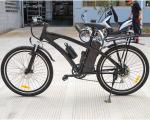 Lithium 36V 10Ah Battery Adult Electric Moped Bike With 250w Brush Engine