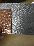 Stainless Steel Hammered Sheet 304 316 grade Embossed Pattern 1219*2438mm Size