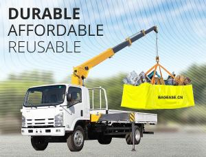 Wholesale 5 Ton Waste Garbage Collection Landscaping Garden Dumpster Skip Bag Super Sacks Custom Skip Dumpster PP Jumbo Bag from china suppliers