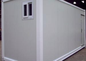 Wholesale White Color Modular Container House 6000mm * 3000mm * 3000mm With Sliding Window from china suppliers