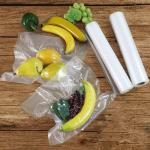 2 Pack BPA Free Nylon Embossed Vacuum Sealer Bags Rolls For Food Storage