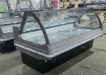 Food Grade Deli Refrigeration Showcase Front And Back Sliding Door