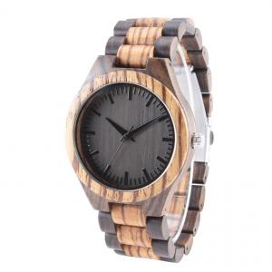 China Luxury Brand Wood Watch Men Analog Natural Quartz Movement Male Wristwatches Clock on sale