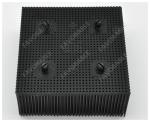 Bristle 1.6" Poly Round Foot Black Plastic Bristle Suitable For Gerber Cutter
