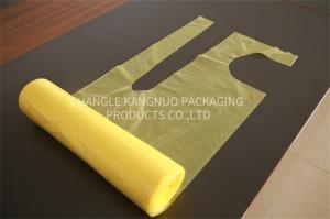 Wholesale Durable Disposable Medical Aprons Yellow LDPE Aprons Waterproof Long Life from china suppliers