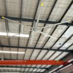 380V/220V 1.5KW HVLS Industrial Ceiling Fan for Energy-Saving Cooling in