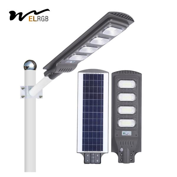 30w 60w 90w 120w LED Solar Powered Lights Integrated Motion Detector Street