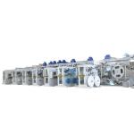 Semi Full Servo Automatic Under Pad Sanitary Napkin Adult Baby Diaper Production