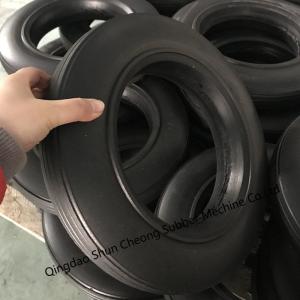 Wheelbarrow Wheel Tyre Making Machine / Solid Rubber Powder Tyre Vulcanizing