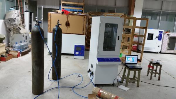 ASTM D2863 ISO 4589-3 Plastics Burning Behaviour Oxygen index Ambient Temperatur