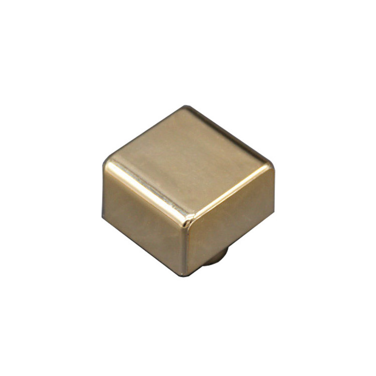 Perfume Spray Zamac Rectangle Shape Zinc Alloy Cap For Perfume Bottles