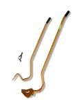 4 Pieces Tire Dismounting Tool , Steel Tire Removal Tool With Nylon Roller