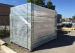 6'x12' Powder Coated Canada Construction Fence Panels Powder Coated Temporary