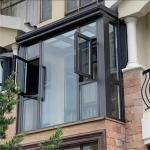Skate Eco-Friendly Aluminum Aluminium Casement Windows For Superior Energy