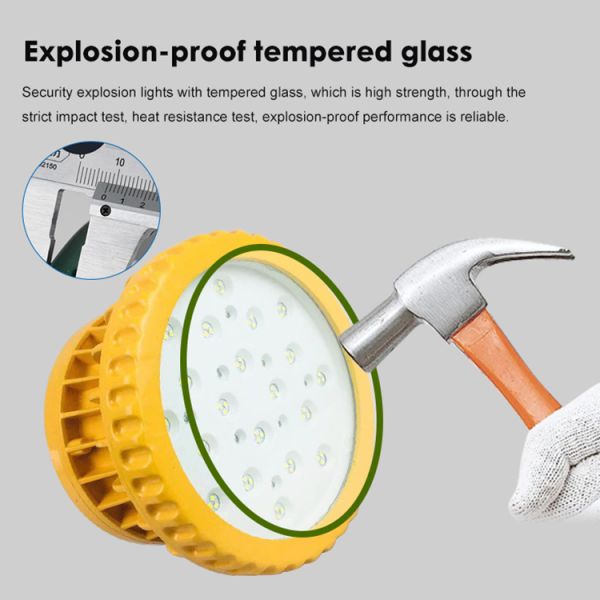 Explosion Proof Lamp Ip65 Waterproof Factory 50w 100w 150w Led Explosion-Proof Light
