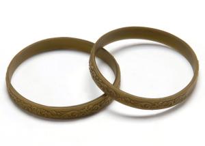 Wholesale Festival Embossed Silicone Bracelets Custom Printed Engraved Silicone Bracelets from china suppliers