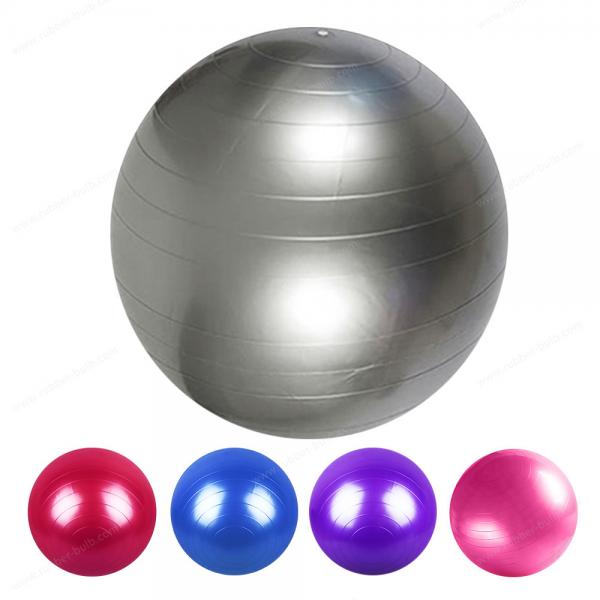 Exercise Ball (45cm-75cm), Yoga Ball Chair with Quick Pump, Stability Fitness Ball for Core Strength Training & Physical