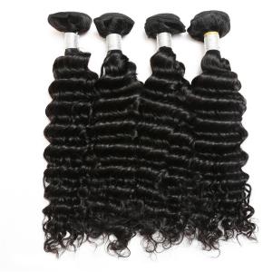 Wholesale Virgin Peruvian Deep Wave Human Hair / Peruvian Hair Body Wave Bundles from china suppliers