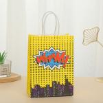 Custom Color Accepted Kraft Paper Letter Bag for Holiday Gift and Printed Design
