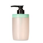 Cosmetic Frosted Round Empty Lotion Pump Bottles 500 Ml Shampoo Bottle OEM