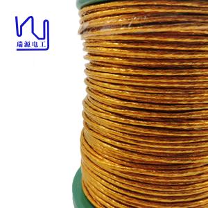 Wholesale 0.40m*60 Strands Enamel Covered Wire Temperature 155 Pi Mylar Film from china suppliers