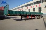 Side Wall Semi Tractor Trailer , Custom Semi Trailers Overall 12500x2500x1500mm