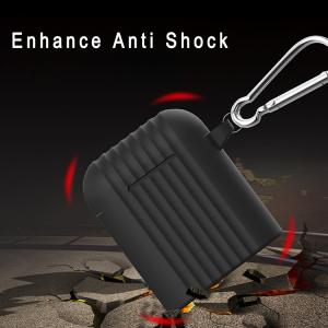 Wholesale Mini Trunk Airpods Case Cute 3D Soft Silicone Protective Creative Stand Cover For Airpods 1 &amp; 2 Charging from china suppliers