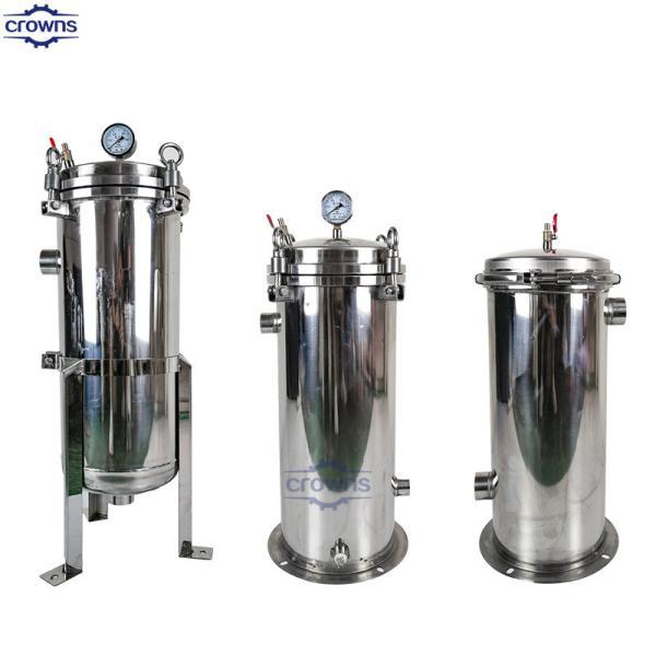 Unite micron filter housing SS316L Stainless Steel multiple cartridge filter