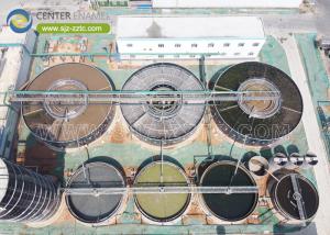 Wholesale Center Enamel Provides Anaerobic Digester Tanks For Liberia Wastewater Treatment Project from china suppliers