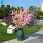 98cm Height Artificial Flower Bouquet , Fake Grass Branch 5-10 Years Life Time