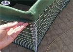 Geotextile Lined Military Hesco Barriers For Blast Mitigation And Ballistics