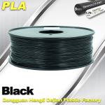 Black PLA 3d Printer Filament 1.75mm / 3.0mm 1.0 KG / Roll