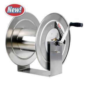 Wholesale 90M Heavy Duty Stainless Steel Hand Crank Air Hose Reel 1/2&quot;NPT from china suppliers