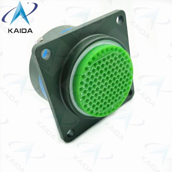 500V Voltage MIL-DTL-38999 Series 1 Cadmium 128 Female Pins Mil Dtl 38999l