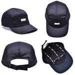 Contrast Stitching Camper Cap With Low Middle Profile Crown Height