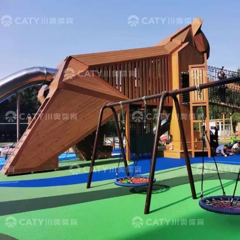 SGS Certificate Wet Pour Playground Rubber Floor EPDM Rubber Playground Surface