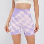 Women's summer thin style tight high-waisted buttocks three-point shorts yoga